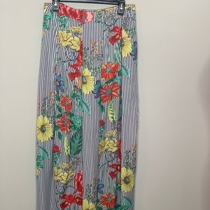Floral Print Palazzo Pants